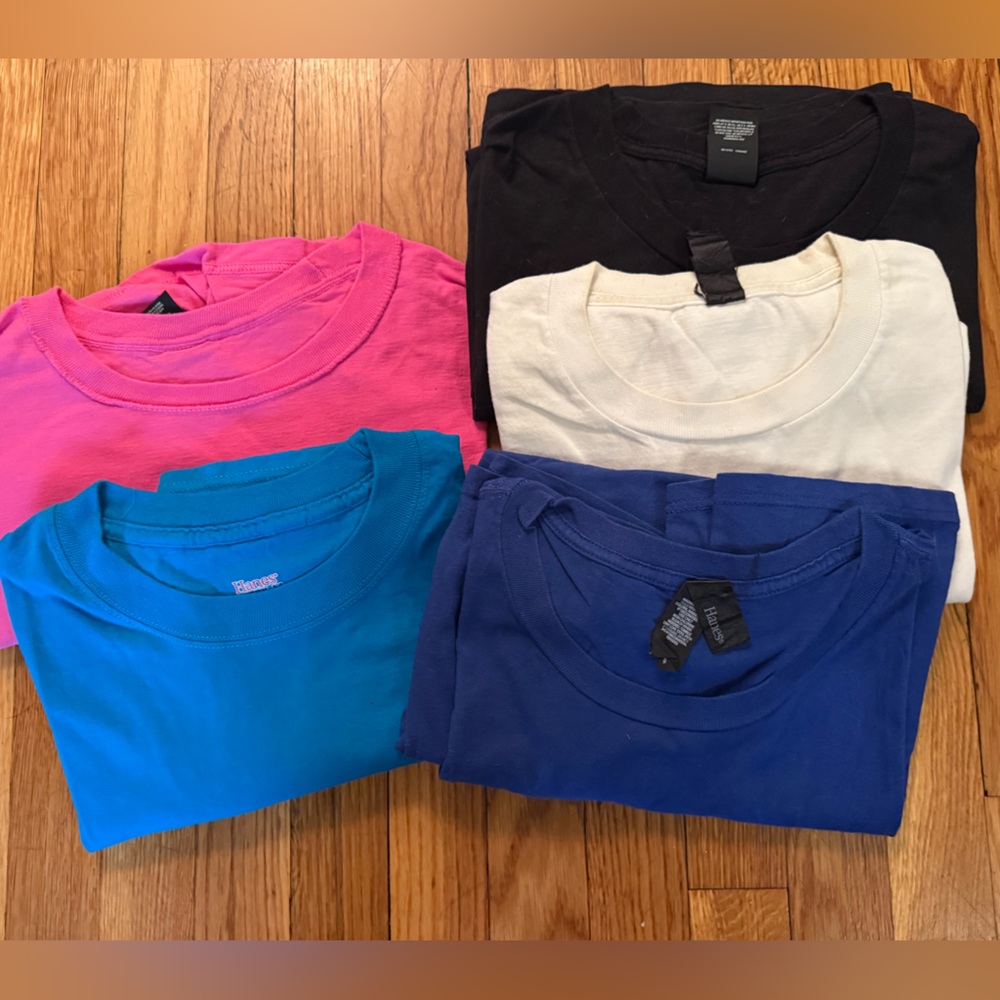 Hanes BEEF-y Colorful T-Shirt Bundle
